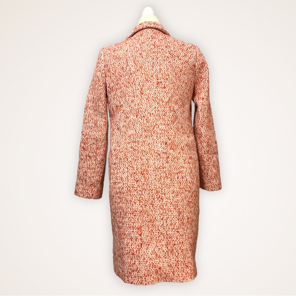NEW J.crew Daphne Tweed Topcoat Size 0 pink - Picture 4 of 12